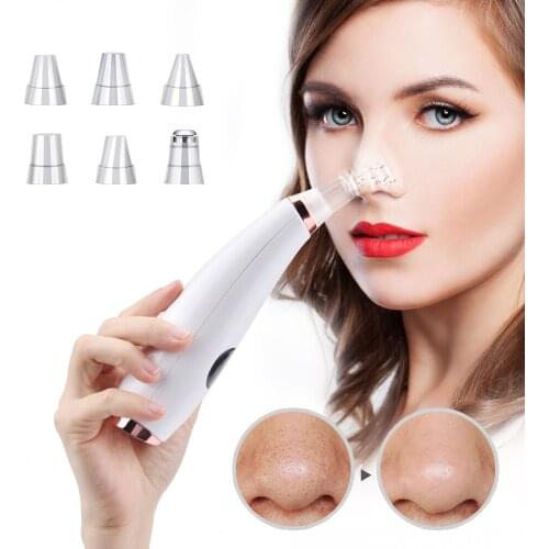 New Facial Blackhead Remover Electric Acne Cleaner Blackhead Black Point Vacuum Cleaner Tool Black Spots Pore Cleaner Machine
