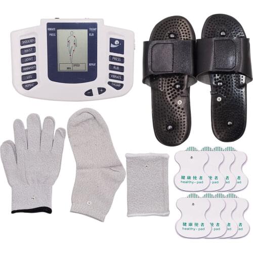 Healthy Care Full Body Tens Acupuncture Electric Therapy Massager Meridian Physiotherapy Massager Apparatus Massager Massageador