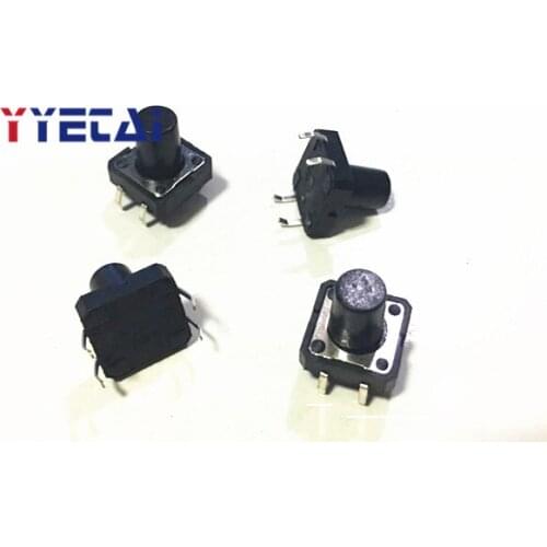 10PCS PTS125SM85 imported 12*12*8.5 touch switch 4-pin push button switch S