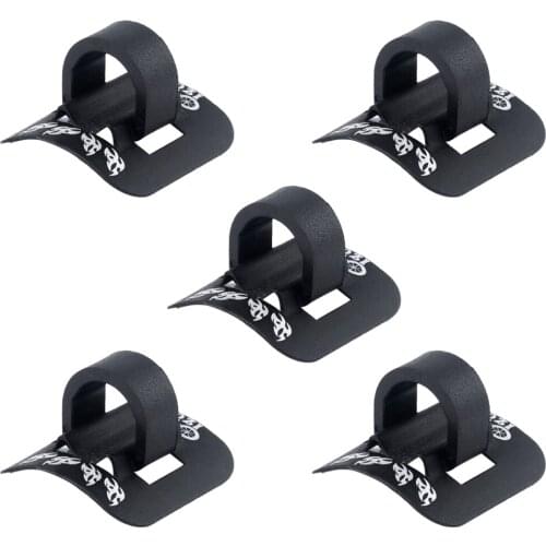 5pcs Black C-Hook Clips Cable Brake Gear Cable Housing Fixing Holder Guide Cycling Bike Bicycle MTB