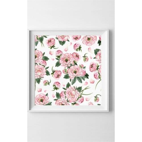 Wilds Floral Poster Japanese Morita Flowers Canvas Painting Baby Gift Wall Art Print Picture For Girls Room Nursery Decor