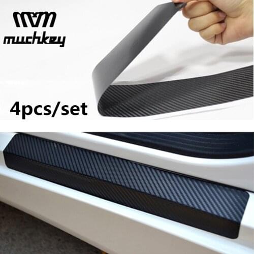 For Bmw E38 E39 For Benz CLA CLK CL CLA CLK CLS GLK car door sill scuff welcome pedal Car Door Plate Car Sticker Car Accessories
