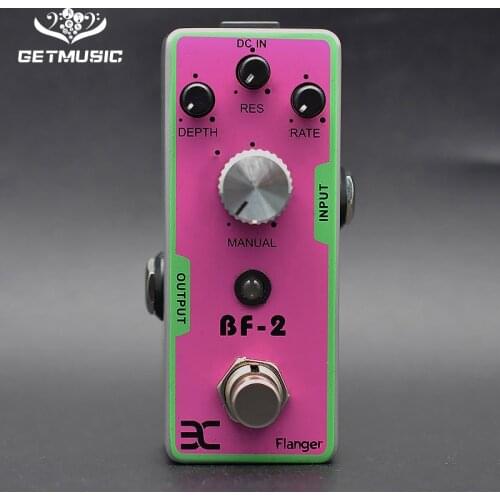 EX Pedal BF-2 Flanger Guitar Effect Pedal True Bypass ENO Compact Mini Pedal