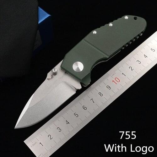 JUFULE Limit 755 Titanium G10 handle D2 Mark M390 Blade folding Pocket Survival EDC Tool Utility outdoor camping hunting knife