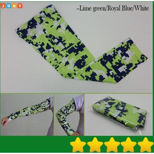 Camo Compression Sports Arm Sleeve Moisture Wicking softball, baseball ,cycling sleeve