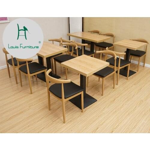 Louis FashionTable Western Restaurant Coffee Shop Combination Hotpot Restaurant Hamburg Restaurant Fast Food Restaurant