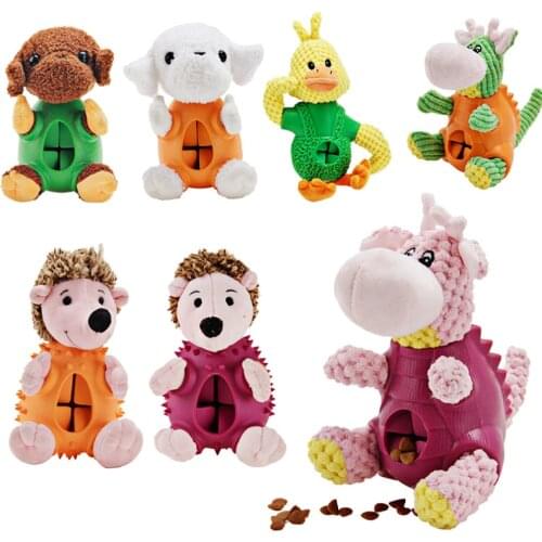 Dog Feeders Product Dog Toys Accessories for Dogs Chewing Toy for Pet Product Interactive dinosaur Feeding Food Toy for Doggy