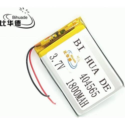 Lithium ion batteries 3.7v 404565 1800MAH For tablet pc power bank PAD E-book 044565 E-book bluetooth headset