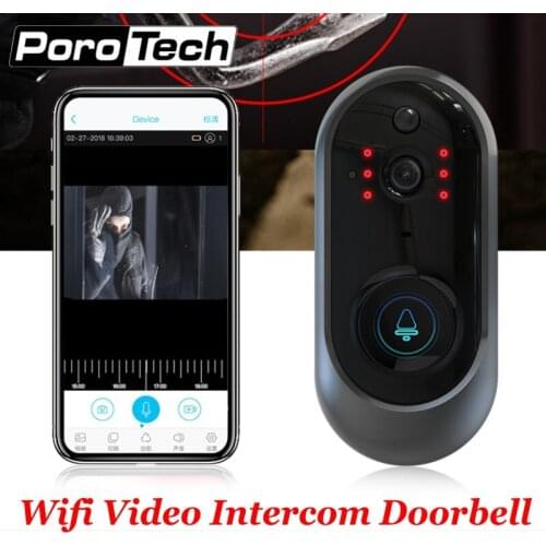 M108 Wireless WiFi Video Doorbell Camera IP Ring Door Bell Two Way Audio APP Control iOS Android Battery Powered