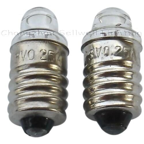 Miniature Lamp Bulbs Lighting E10x22 3v 0.25a A015