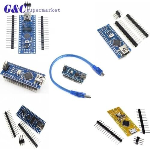 Nano V3.0 ATmega168 / 328P / 5V 16M microcontroller for Arduino ATF with bootloader compatible diy electronics