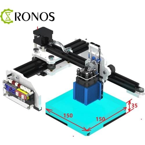 15W Laser Desktop Laser Engraver And Cutter - Laser Engraving And Cutting Machine - Laser Printer - Laser CNC Router