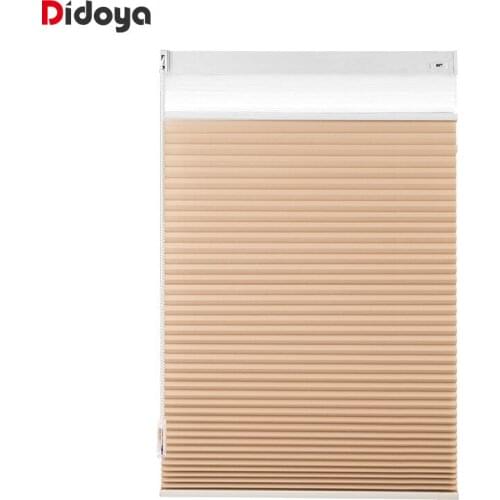 Full Blackout Honeycomb Shades Blinds Double Rope Manual Curtains For Living Room Office Home Window Door Size Customizat
