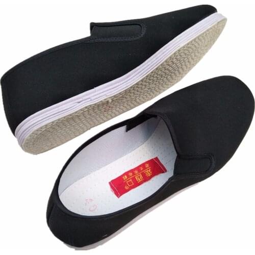 Shanghai Story Soft and Comfortable Traditional Chinese Tai chi Kung fu Shoes Martial arts Wing Chun Sports Training Sneakers