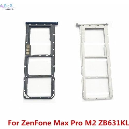 Micro SIM Card Tray Slot Holder SIM Slot For Asus ZenFone Max Pro M2 ZB631KL