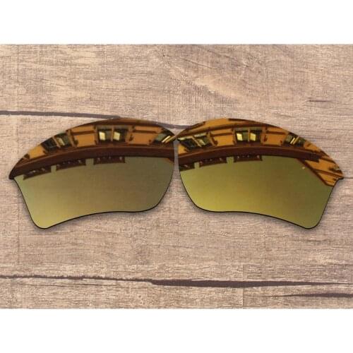 Vonxyz Bronze Mirror Polarized Replacement Lenses for-Oakley Half Jacket 2.0 XL Frame