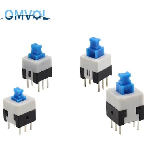 7*7 momentary tactile switch 8*8 without lock tact switch fixed self-locking