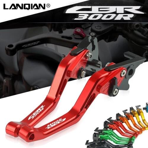 For Honda CBR300R Hight-Quality Motorcycle Aluminum Adjustment Brake Clutch levers CBR 300R CBR 300 R 2014-2018 Accessories
