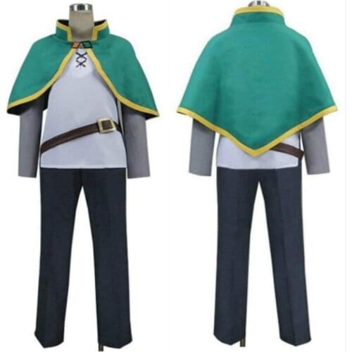 Anime Konosuba/ono Subarashi Sekai Ni Shukufuku Wo Cosplay Costume Sato Kazuma Cosplay Halloween Clothes Set Unisex Customied