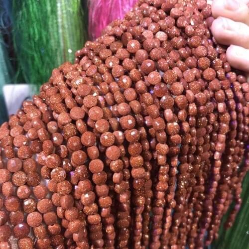 Natural Stone Beads Section Circular High Quality Punch Loose Beads For Jewelry Making DIY Necklace Bracelet Anklet Accessory