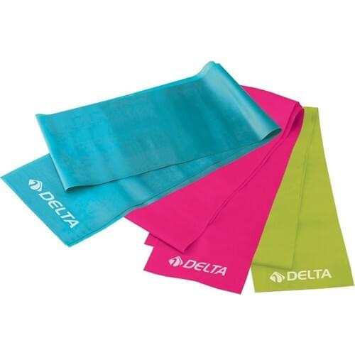 Delta 3 'lü Pilates Band Plates Exercise Resistance Tire Set