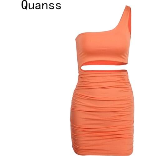 FURSDIC Fashion Tight Dresses