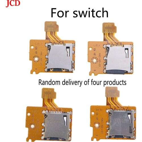 JCD Reemplazo de la tarjeta Micro Sd Tf para Nintendo Switch consola de juegos lector de tarjetas ranura