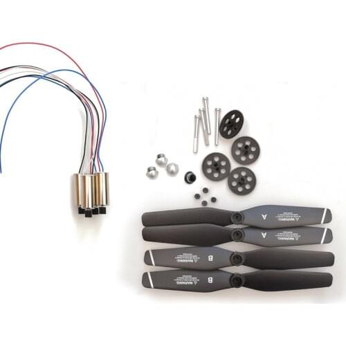 S167 S166 RC drone Spare parts KIT Propellers blades S167-GPS Quadcopter motor engines gear Aluminum shaft