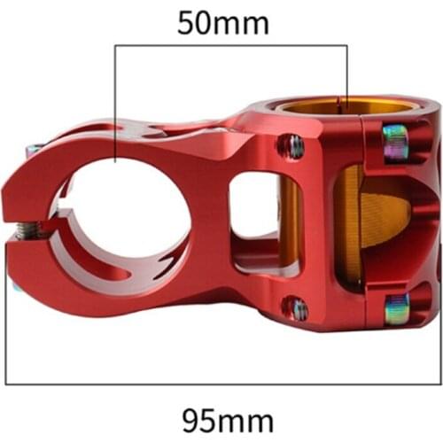 MTB Mountain Bicycle Rise Up Track Road Bike Clamp Stem Fit 31.8-35 Alloy Aluminum Handlebar Stem Bike Part s