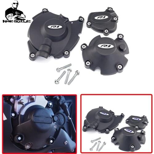 R1 Logo Engine Cover Water Pump Guard Protector Oil Fuel Filler Cap For YAMAHA YZFR1 YZF R1 2015 2016 2017 2018 2019 2020
