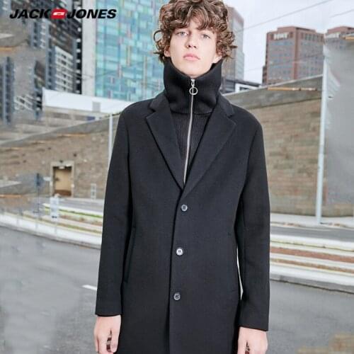 Jack Jones winter mens Woolen Overcoat | 219327516