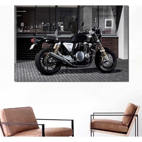 Motorcycle CB1100 Canvas Posters Prints Wall Art Painting Oil Decorative Picture Modern Living Room Home Decoration Framework HD