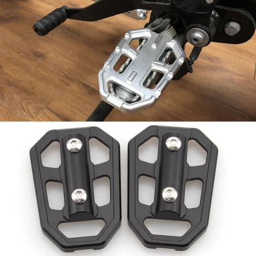 New Motorcycle Wide Foot Pegs Pedals Rest Footpegs Footrest Pedals For BMW G310R/GS/R1200GS /F800 GS /F750GS /S1000XR /R Nine T