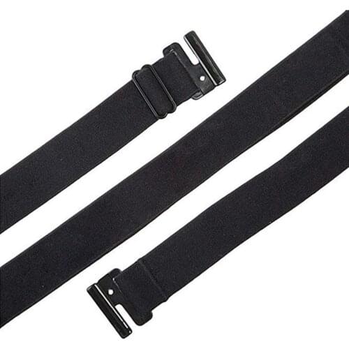 115cm Adjustable Stretch Waist Belt Flat Buckle Non-Slip Simple Elastic Belts Band For Women And Men Pants Clothes Waistband Hot