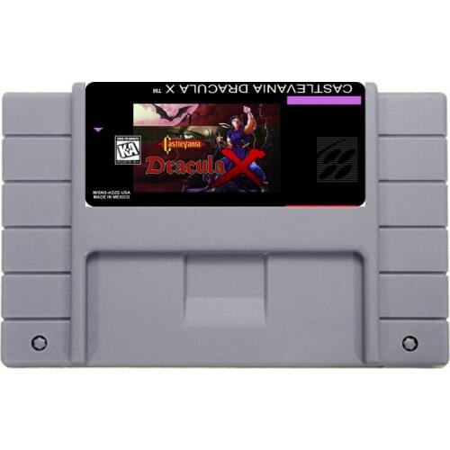 Save File 16bit 46pin Super Game Card - Castlevania Dracula X