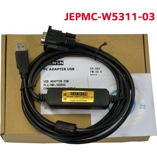 Compatible with Yaskawa MP2000 series controller programming cable download line JEPMC-W5311-03