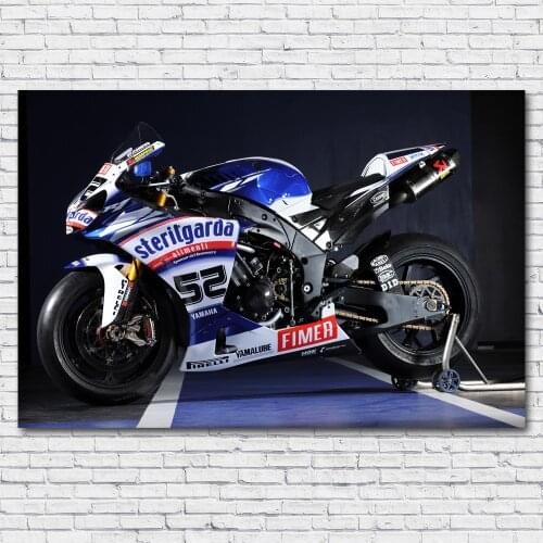 SUPERBIKE race racing rally grand motorbike Sport Wall Art Posters Canvas Prints Art Paintings For Living Room Decor