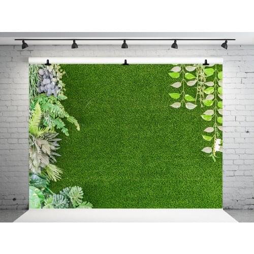 VinylBDS 300cmGreen Grass Ground Floor Newborn Photography Backgrounds Photographic Birthday Party Backdrops Props For Photo