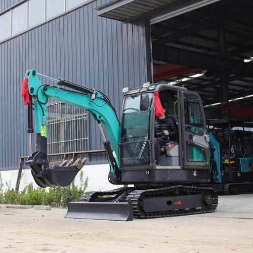 VTW-40 4 Ton Mini Excavator Hot Sale Newly Designed Small Hydraulic Crawler Digging