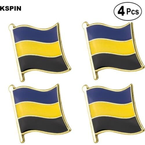 Gelderland Brooches Lapel Pin Flag badge Brooch Pins Badges 4pcs