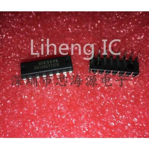 100% New&original CD74HCT137E 74HCT137E