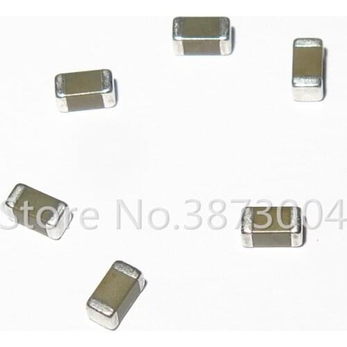 100pcs 1206 470PF 0.47NF 100V 10% Thick Film Chip Multilayer Ceramic Capacitor