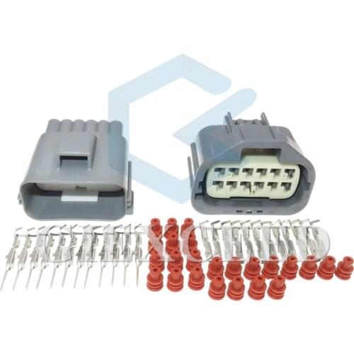 12 Pin 7282-5545-10 7283-5545-10 Auto Accelerator Pedal Automobile Waterproof Connector Female Male Sealed Sockets For Ford
