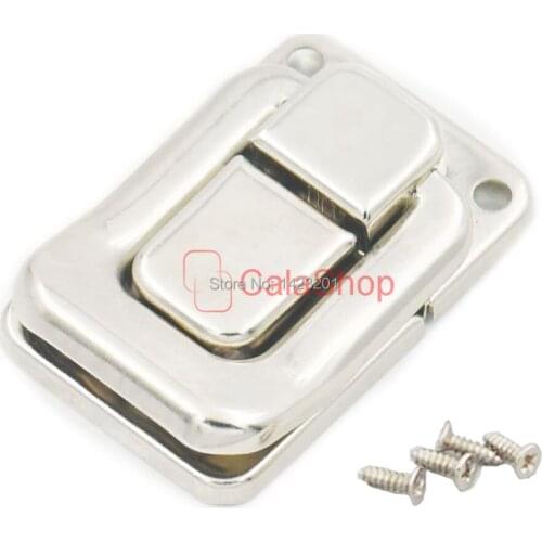 120 sets / Lot 40mmx27mm Latch Trunk Catch Box Toggle Case Bolt Bag Lock Closure Suitcase Cabinet Wholesale