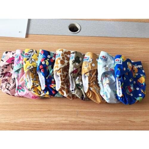 Babyland My Choice Newest Prints 1PC Washable Diaper Baby Cloth Nappy Newborn Reusable Diaper Cover Kids Diaper Pant Child Nappy