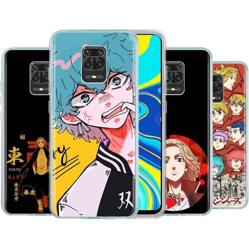 Tokyo Revengers Anime Clear Phone Case For Redmi Note 9 9S 8 8T 7 Pro 7A 8A 9A 9C K40 10 Plus MAX Silicone Cover Shell