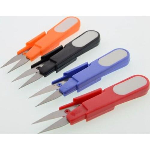 Quality Cross stitch safety scissors U type Thread Scissors DIY handmade sewing accessories Sew Tools