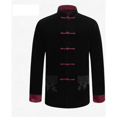 Brand New Arrival Both Sides Chinese Traditional Mens Embroider Kung Fu Jackets Coats M L XL XXL 3XL