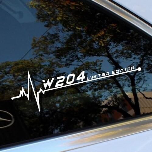 Car Body Window Trunk Tail Reflective Decal Sticker For Mercedes Benz w204 w205 w211 w203 w210 w176 w212 w213 w108 w220 w221