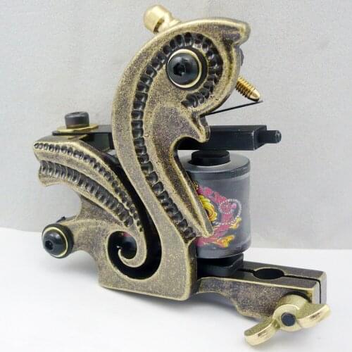 Tattoo machine10 Wrap Coils Tattoo Supplies Permanent Makeup Machine Liner And Shader tatto